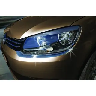 Coprifari (2 pz, Acciaio Inox) Volkswagen Caddy 2010-2015 foto 1