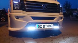 Volkswagen Crafter 2006-2016 Labbro paraurti anteriore 2012↗ (Sport-3, verniciabile) foto 8