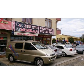 Barre Tetto Cromate Hyundai H200, H1, Starex 1998-2007 foto 2