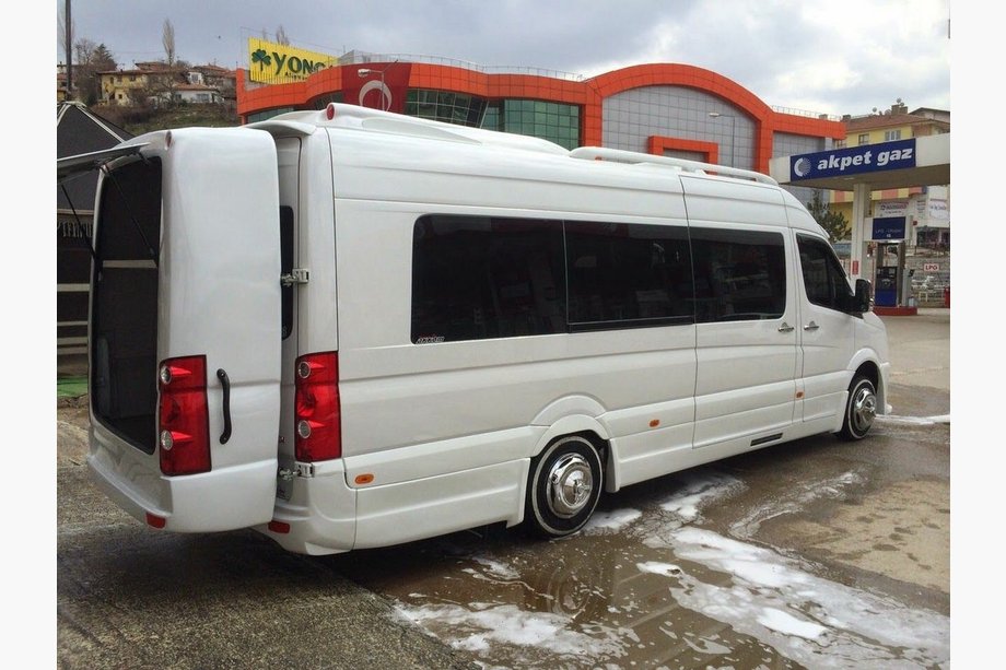 Volkswagen Crafter 2006-2016 Portapacchi da tetto (primer per verniciatura) Foto 13