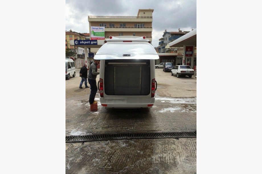 Volkswagen Crafter 2006-2016 Portapacchi da tetto (primer per verniciatura) Foto 14
