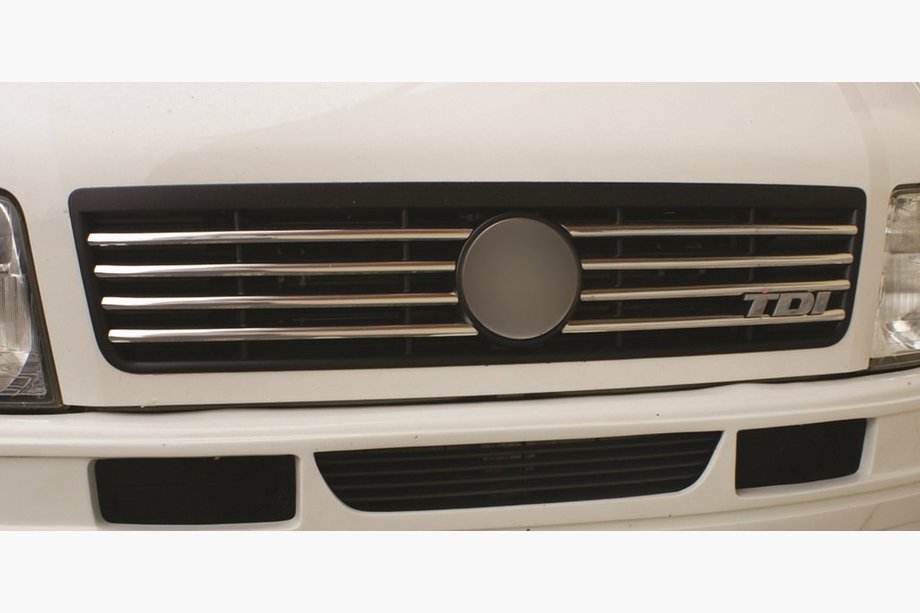 Volkswagen LT 1995-2006 Coperture Griglia Cromate (8 pz, Acciaio Inox) OmsaLine - Acciaio Inox Italiano Image