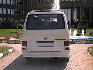 Volkswagen T4 Caravelle/Multivan 1990–2003 Copertura paraurti posteriore (primer per verniciatura) foto 2
