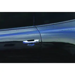 Coperture Maniglie Porta (2 pz, Acciaio Inox) Volkswagen Scirocco 2008-2017 foto 1