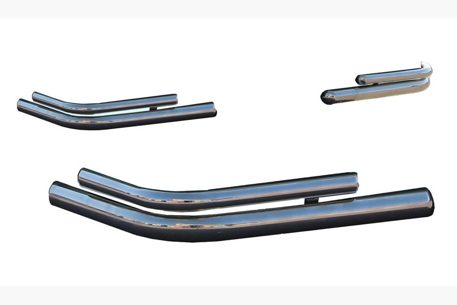 UAZ 3151 1985–2003 Angolari posteriori doppi AK003-double (2 pz, acciaio inox) Foto 1
