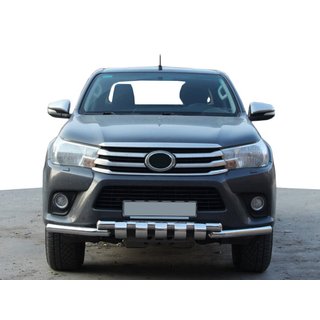 Protezione Anteriore F3-34 (Acciaio Inox) Toyota Hilux 2015- foto 1