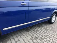 Volkswagen T5 Caravelle 2004-2010 Modanature Porte Acciaio Inox Cromo foto 1