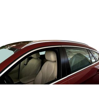 Corrimano longitudinali tetto integrati cromati OEM (Alluminio, installazione con adesivo) BMW X6 F16 2014-2019 foto 1