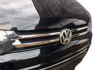 Volkswagen T5 2010-2015 Coperture griglia cromate separate (Carmos, 4 pz, acciaio inox) foto 1
