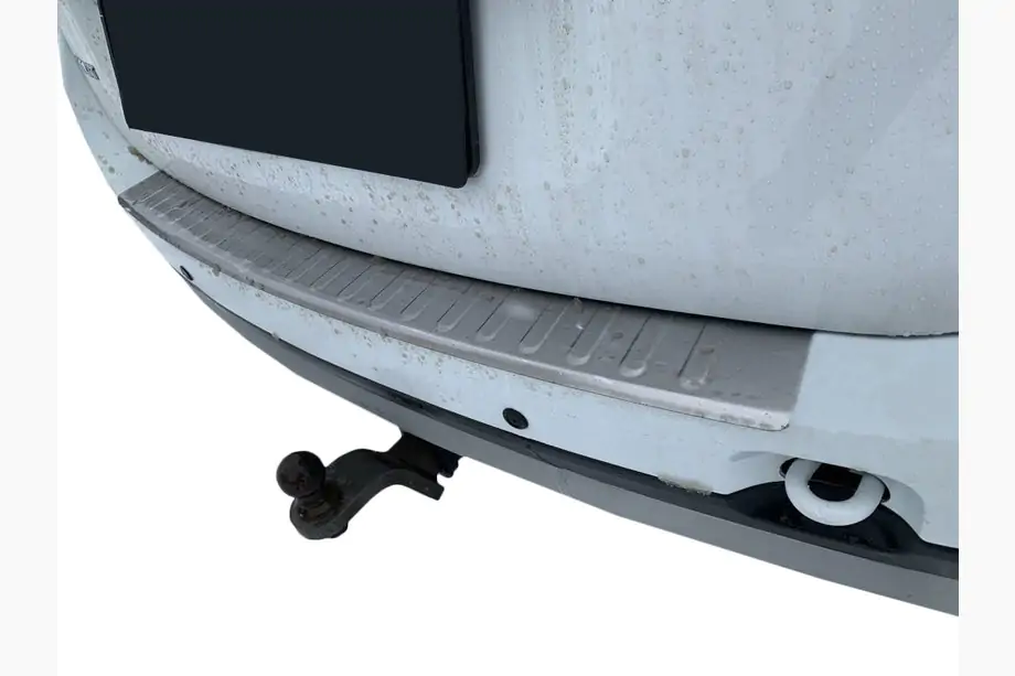 Renault Duster 2008–2017 Protezione paraurti posteriore Carmos V1 con bordo (acciaio inox) Foto 7