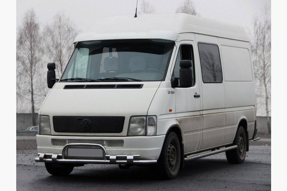 Volkswagen LT 1995-2006 Protezione Anteriore ST020 Acciaio Inox Image