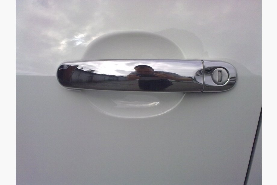 Volkswagen Jetta 2006-2011 Coperture Maniglie Porta Cromate (4 pz, Acciaio Inox) Carmos - Acciaio Inox Turco Foto 4