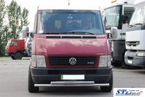 Volkswagen LT 1995-2006 Protezione Anteriore ST014 (Acciaio Inox) foto 2
