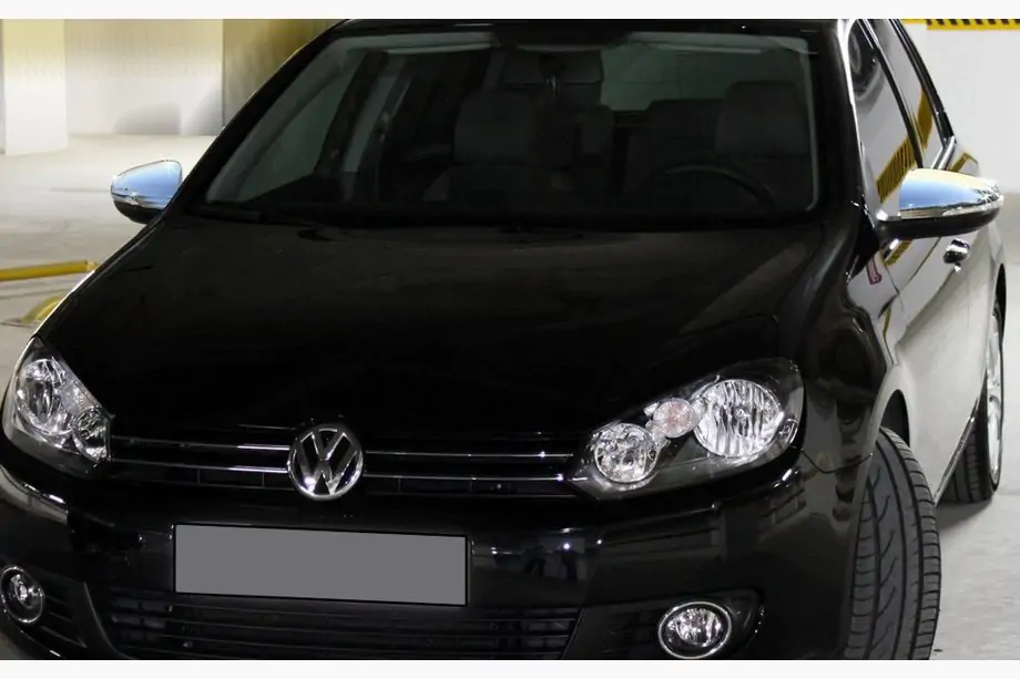 Volkswagen Golf 6 2008-2014 Coperture Specchietti (HB, 2 pz, Acciaio Inox) Carmos - Acciaio Inox Turco Foto 1