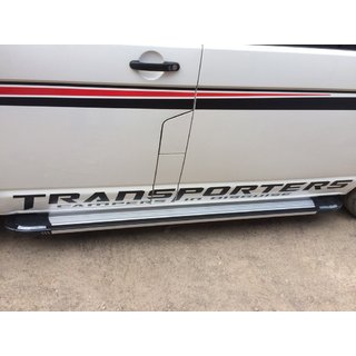 Pedane Laterali Rainbow (2 pz, Alluminio) Volkswagen T6 2015-2024 foto 1
