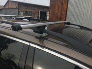Volkswagen T5 2010-2015 Barre portatutto trasversali per barre integrate con chiave (2 pz) foto 3