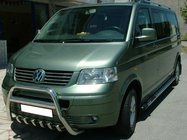 Volkswagen T5 Transporter 2003-2010 Paraurti Anteriore WT003 (Acciaio Inox) 50mm, senza scritta foto 4