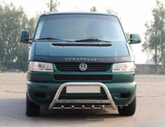 Volkswagen T4 Transporter 1990-2003 Protezione Anteriore WT003 60mm Acciaio Inox 50mm, con scritta foto 7