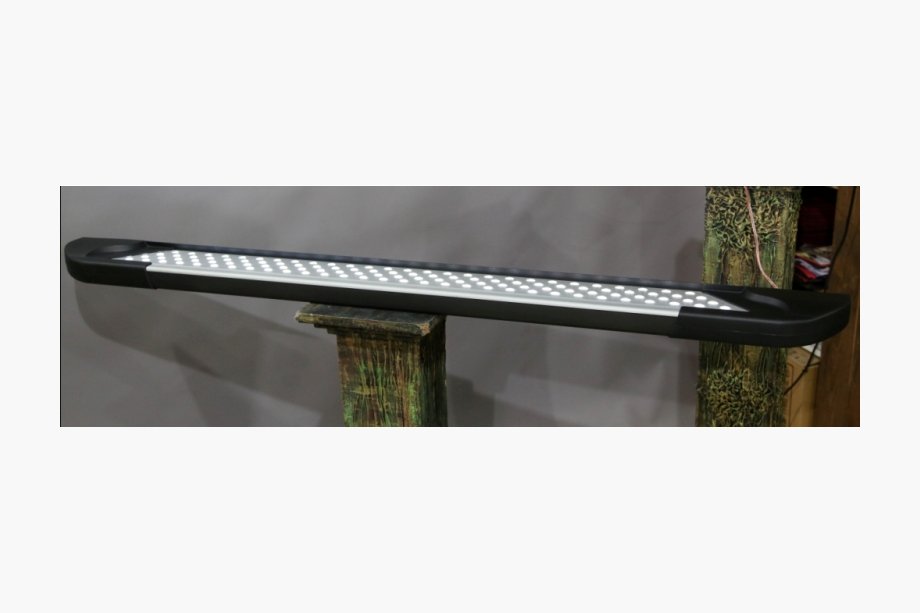 Renault Duster 2008–2017 Pedane Laterali Allmond LED (2 pz, Alluminio) Image