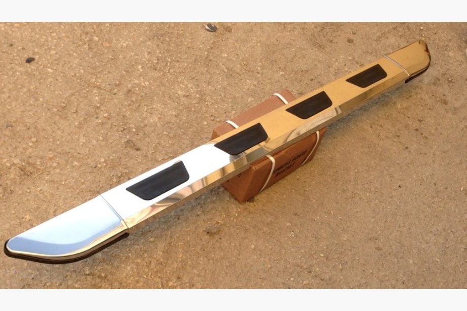 Subaru Outback 2009-2014 Pedane Laterali Vison (2 pz., Alluminio e Acciaio Inox) Image