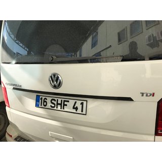 Modanatura sopra targa (carbonio) Volkswagen T6 2015-2024 foto 1