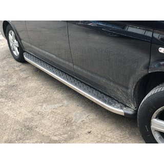 Pedane Laterali BlackLine (2 pz, Alluminio) Volkswagen T6 2015-2024 foto 1
