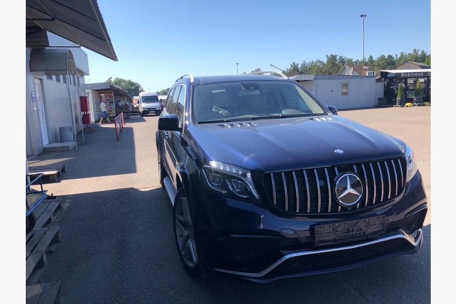Mercedes GL/GLS class X166 2012-2019 Kit carrozzeria completo con paraurti AMG V1 (GLS63) Foto 2
