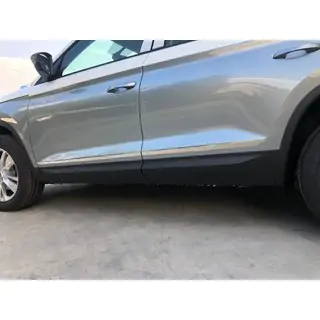 Modanatura porta Carmos larga acciaio inox foto 1