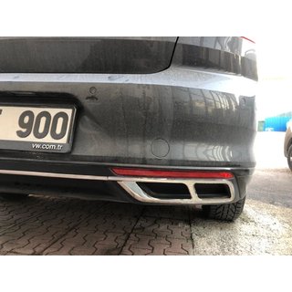 Terminali di scarico Carmos SD/SW (2019+, 3 pz, acciaio inox) foto 1