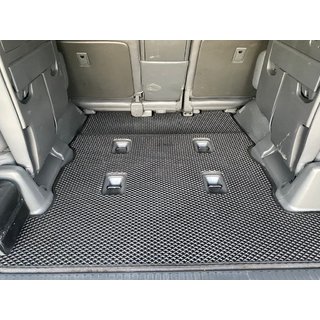 Tappetino bagagliaio 2 pz (EVA, 7 posti, Nero) Lexus LX570/450d 2008-2022 foto 1