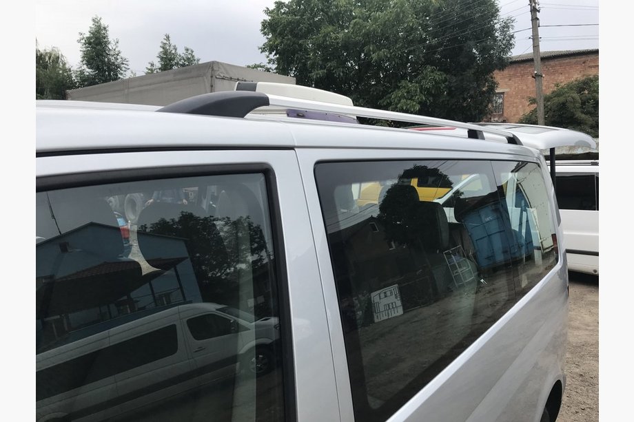 Volkswagen T5 Multivan 2003–2010 Barre Tetto Cromate Image