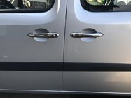 Mercedes Citan 2013-2021 Coperture maniglie porta in acciaio inox 3 pz, OmsaLine - Acciaio Inox Italiano foto 1