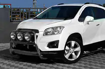 Chevrolet Trax 2012-2023 Parabullbar Anteriore WT018 (Acciaio Inox) foto 1