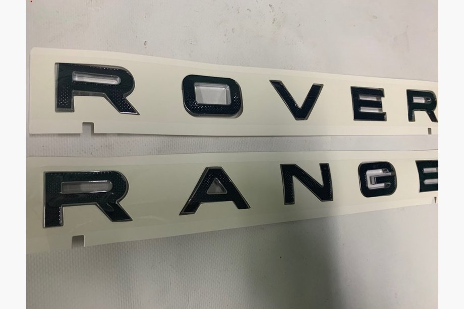 Range Rover III L322 2002-2012 Scritta Punto Nero (Tipo-1) Image