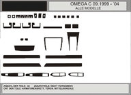 Opel Omega B 1994-2003 OFFERTA! Coperture cruscotto effetto alluminio (1993-1999) foto 1