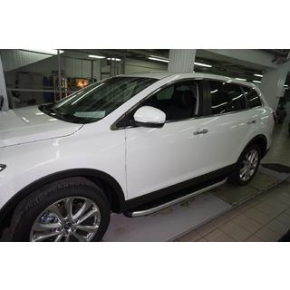 Pedane Laterali Fullmond (2 pz, alluminio) Mazda CX-9 2007-2016 foto 3