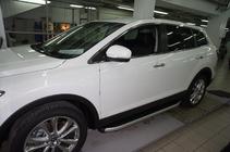 Mazda CX-9 2007-2016 Pedane Laterali Fullmond (2 pz, alluminio) foto 5