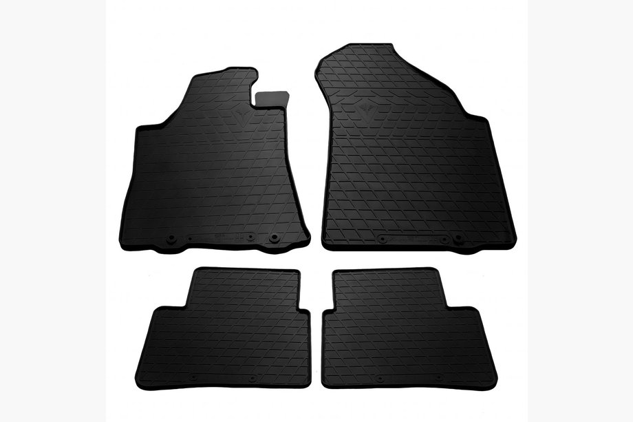 Nissan Altima 2012-2018 Tappetini in gomma (4 pz, Stingray Premium) Image