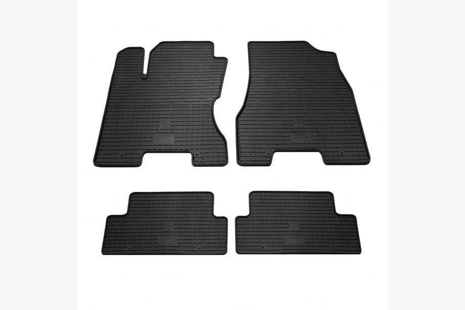 Nissan X-trail T31 2007-2014 Tappetini in gomma (4 pz, Stingray Premium) Image