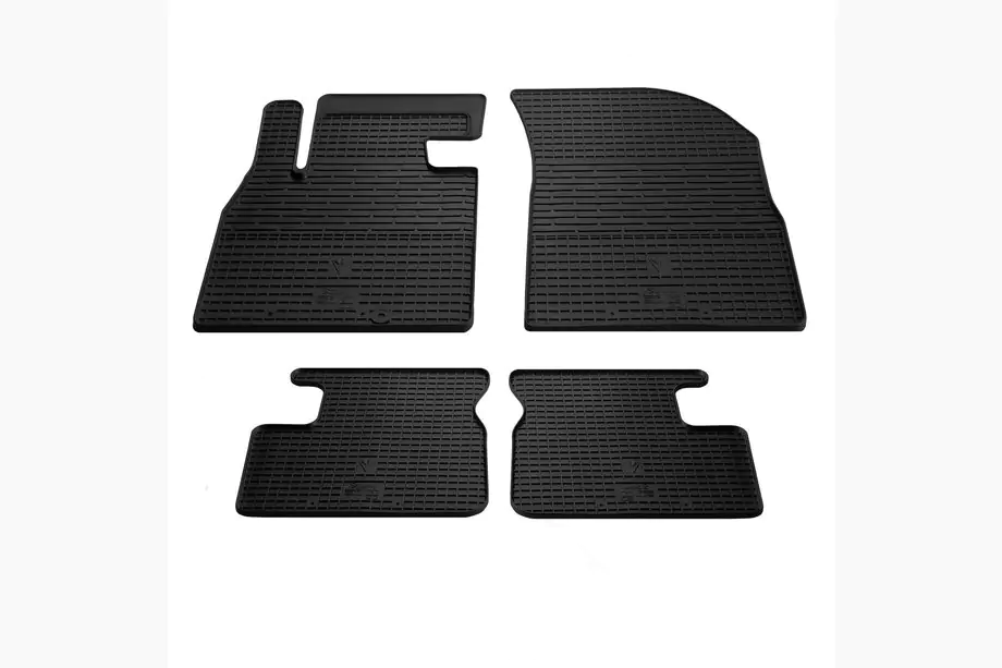 Nissan Micra K13 2011-2016 Tappetini in gomma (4 pz, Stingray Premium) Image