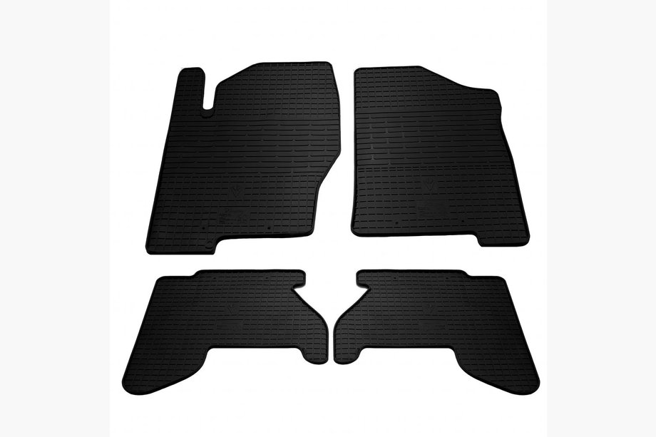 Nissan Navara 2006-2015 Tappetini in gomma (4 pz, Stingray Premium) Image