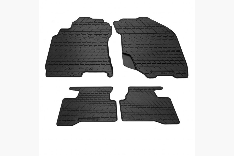 Nissan X-trail T30 2002-2007 Tappetini in gomma (4 pz, Stingray Premium) Image