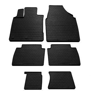 Tappetini in gomma per +2 (6 pz, Stingray Premium) Nissan Qashqai 2010-2014