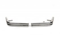Volkswagen T5 2010-2015 Protezioni angolari posteriori AK003-double (2 pz, acciaio inox) foto 1
