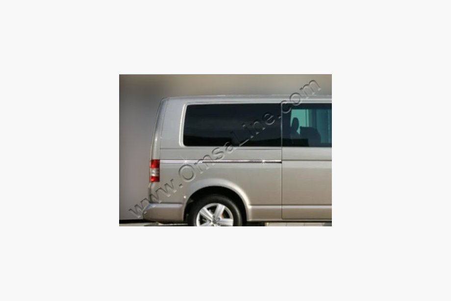 Volkswagen T5 Multivan 2003–2010 Modanature Cromo Porte Scorrevoli Image