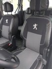 Peugeot Partner Tepee 2008-2018 Coprisedi Auto (Similpelle+Tessuto, Premium) foto 1