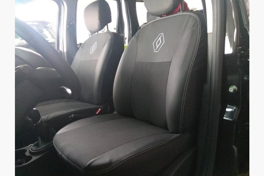 Renault Duster 2008–2017 Coprisedi Auto (Tessuto, Classik) Image