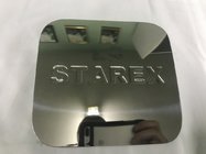 Hyundai H200, H1, Starex 1998-2007 Copertura Sportellino Carburante Carmos Acciaio Inox foto 1