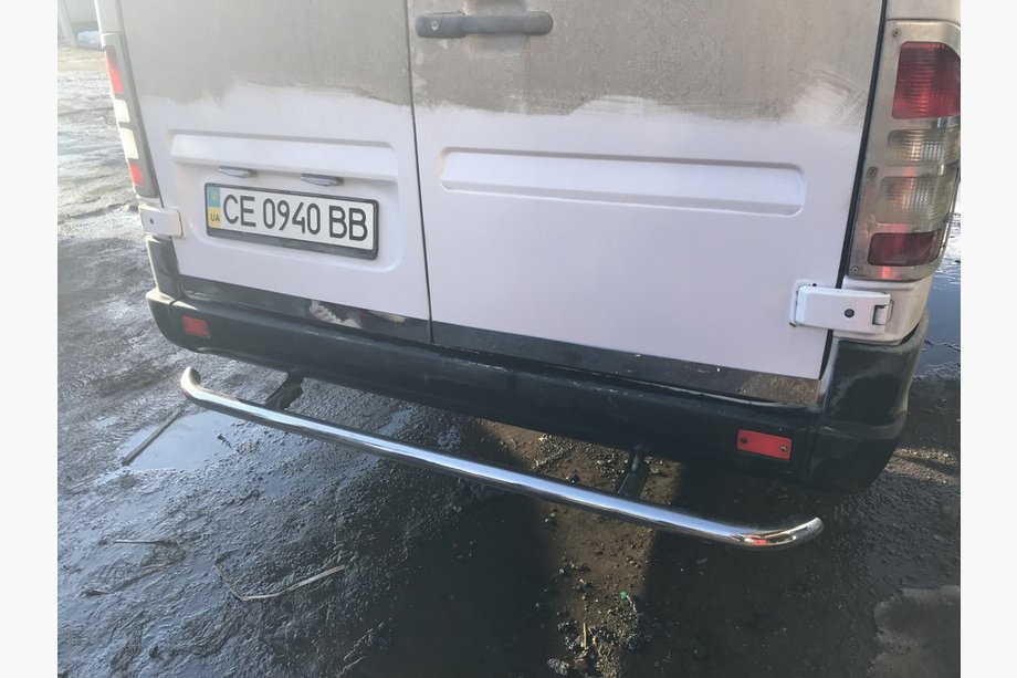 Mercedes Sprinter W901/902/903/904/905 1995–2006 Bordino bagagliaio (2 pezzi, acciaio inox) Image