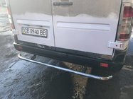 Mercedes Sprinter W901/902/903/904/905 1995–2006 Bordino bagagliaio (2 pezzi, acciaio inox) foto 1